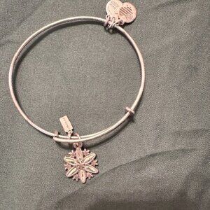 Alex and Ani Silver Bracelet. Black Friday Snowflake 2017